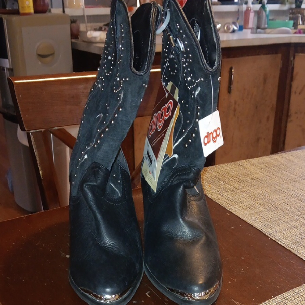 Dingo Women's Black Western Boots